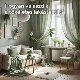 Hogyan válaszd ki a tökéletes lakástextilt? – Függöny, szőnyeg és párna útmutató